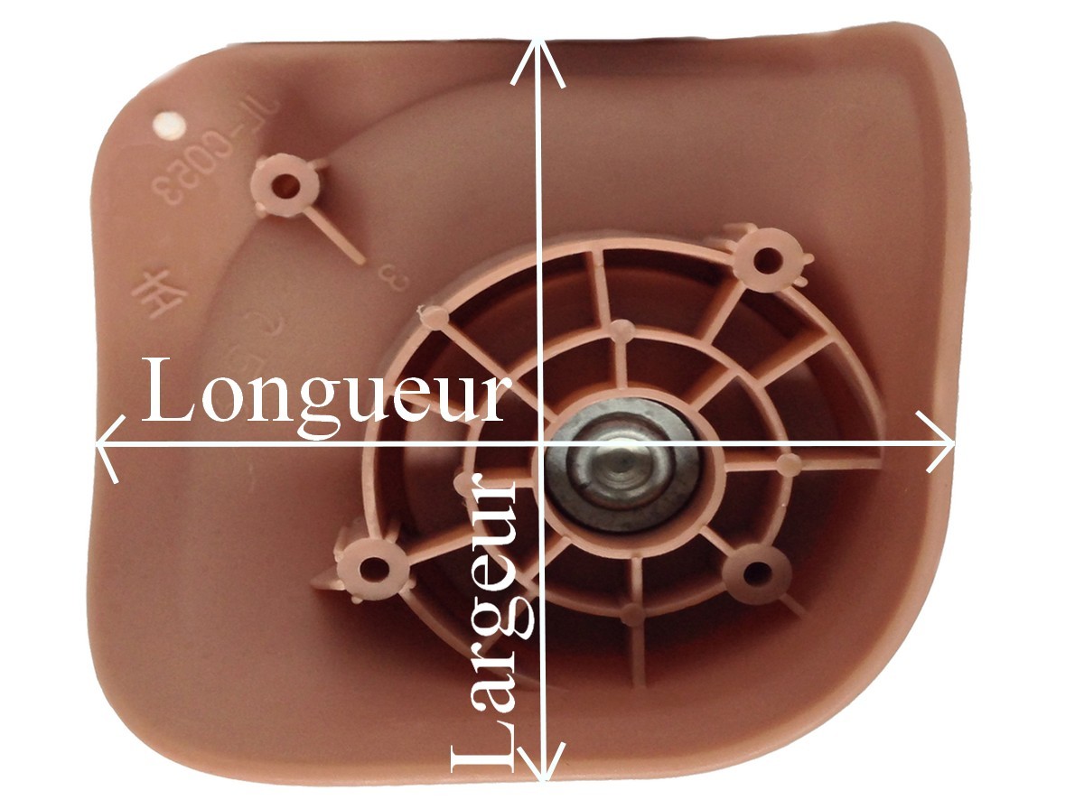 comment réparer roulette valise